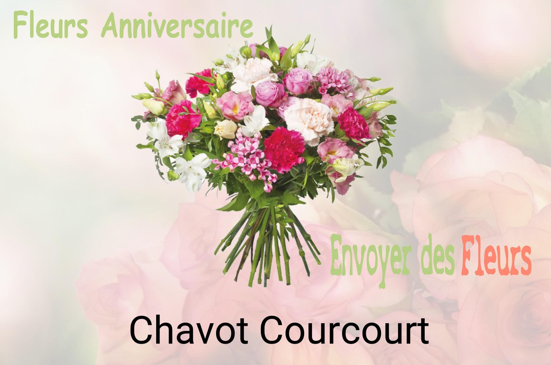 Bouquet de fleurs d’anniversaire livré à Chavot-Courcourt