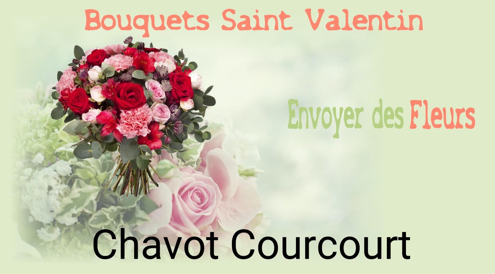 Roses de Saint-Valentin livrées à Chavot-Courcourt